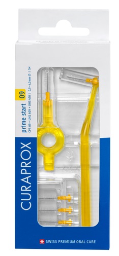 CURAPROX CPS 09 SCOVOLINO PRIME START 09 YELLOW 5 PEZZI - Newepa Srl