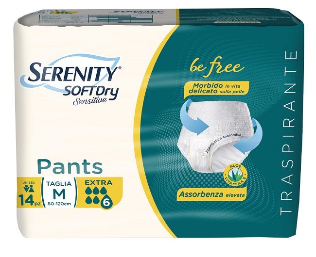 SERENITY PANTS SD SENSITIVE EXTRA M 14 PEZZI - Newepa Srl
