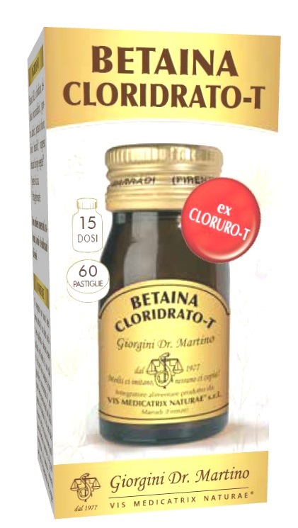 BETAINA CLORIDRATO-T 60 PASTIGLIE - Newepa Srl