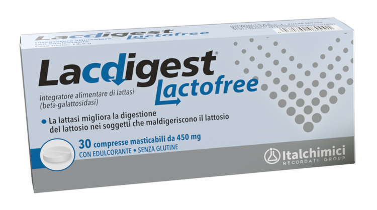 LACDIGEST LACTOFREE 30 COMPRESSE MASTICABILI - Newepa Srl
