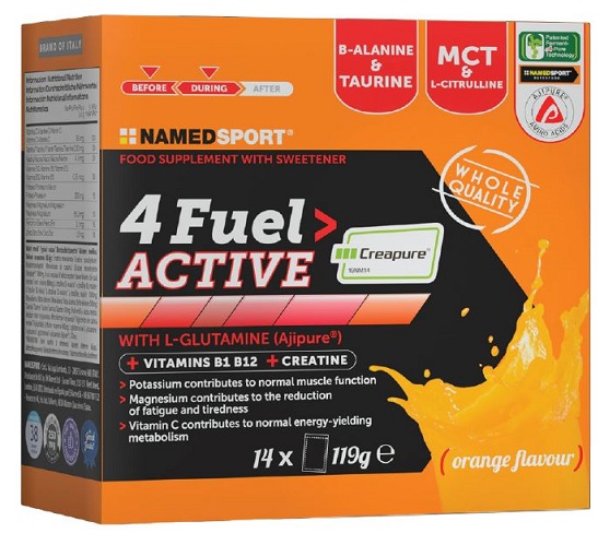 4 FUEL> ACTIVE 14 BUSTINE ORANGE FLAVOUR - Newepa Srl
