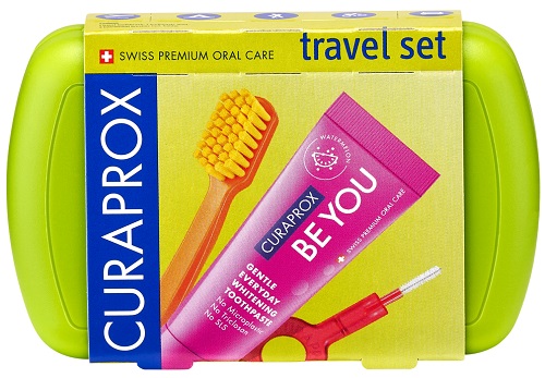 CURAPROX TRAVEL SET GREEN - Newepa Srl