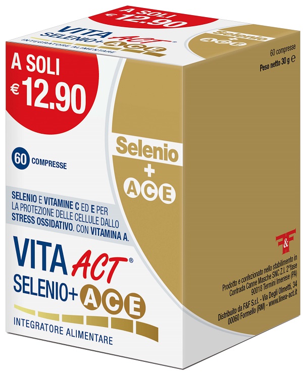VITA ACT SELENIO+ACE 60 COMPRESSE - Newepa Srl