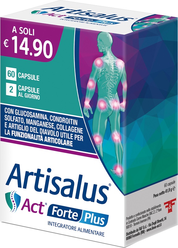 ARTISALUS ACT FORTE PLUS 60 CAPSULE - Newepa Srl