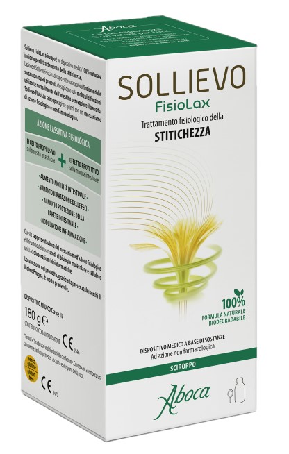 SOLLIEVO FISIOLAX SCIROPPO 180 G - Newepa Srl