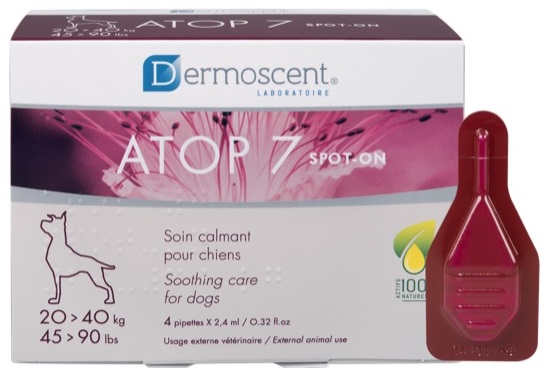ATOP 7 SPOT-ON DOGS&CATS 20-40 KG 4 PIPETTE X 2,4 ML - Newepa Srl