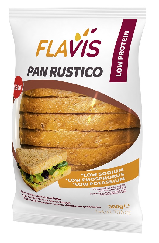 FLAVIS PAN RUSTICO APROTEICO 300 G - Newepa Srl