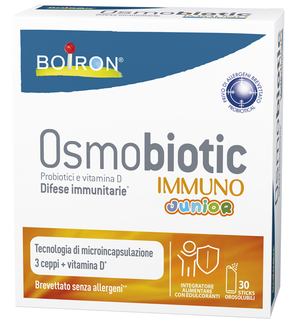 OSMOBIOTIC IMMUNO JUNIOR 30 STICK - Newepa Srl