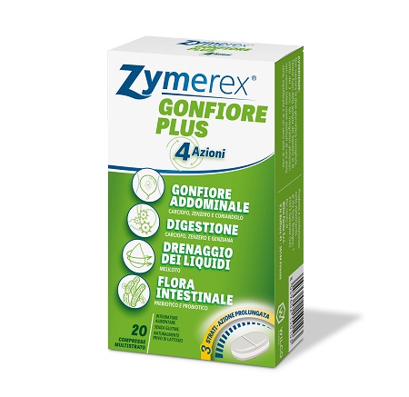 ZYMEREX GONFIORE PLUS 20 COMPRESSE - Newepa Srl
