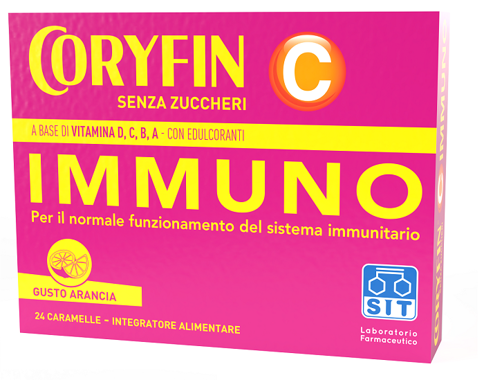 CORYFIN C IMMUNO 24 CARAMELLE - Newepa Srl