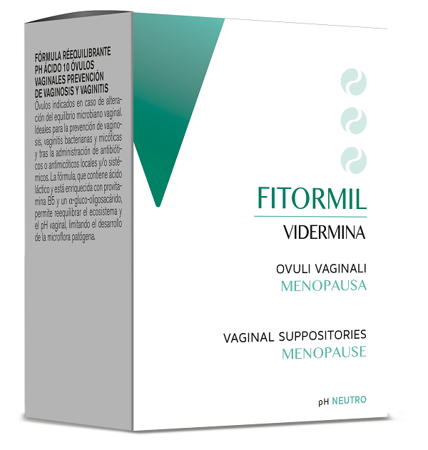 FITORMIL VIDERMINA 10 OVULI VAGINALI MENOPAUSA - Newepa Srl