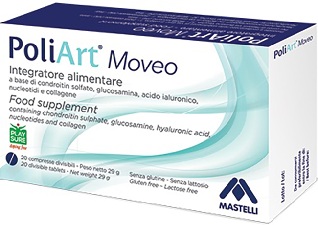 POLIART MOVEO 20 COMPRESSE DIVISIBILI NON RIVESTITE - Newepa Srl