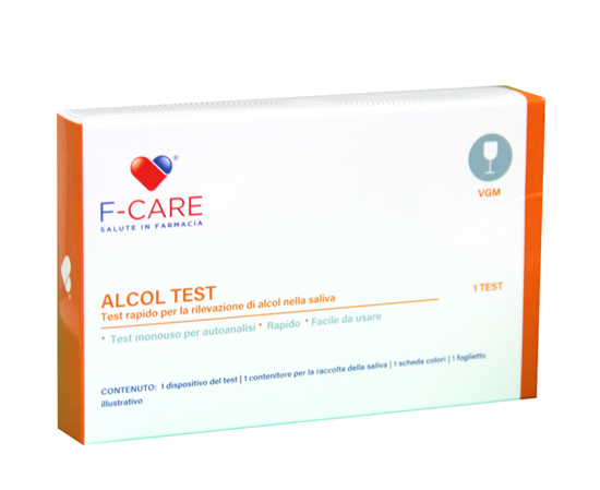 F CARE ALCOHOL TEST RAPIDO DIPSTICK - Newepa Srl
