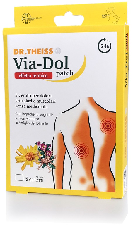THEISS VIA-DOL PATCH EFFETTO TERMICO 5 PEZZI - Newepa Srl