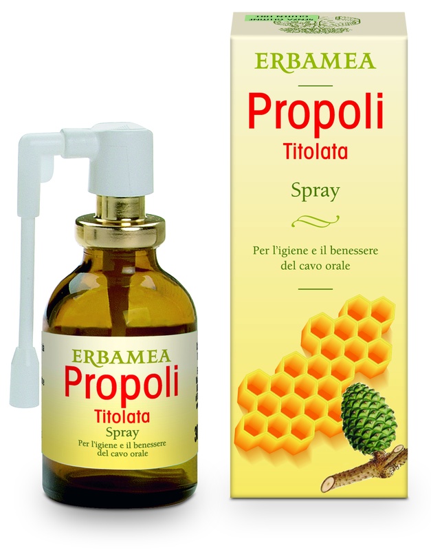 PROPOLI TITOLATA SPRAY 30 ML - Newepa Srl