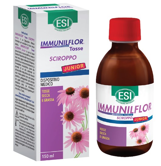 ESI IMMUNILFLOR SCIROPPO TOSSE JUNIOR 150 ML - Newepa Srl