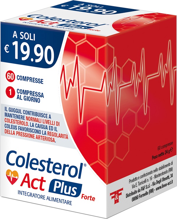 COLESTEROL ACT PLUS FORTE 60 COMPRESSE - Newepa Srl