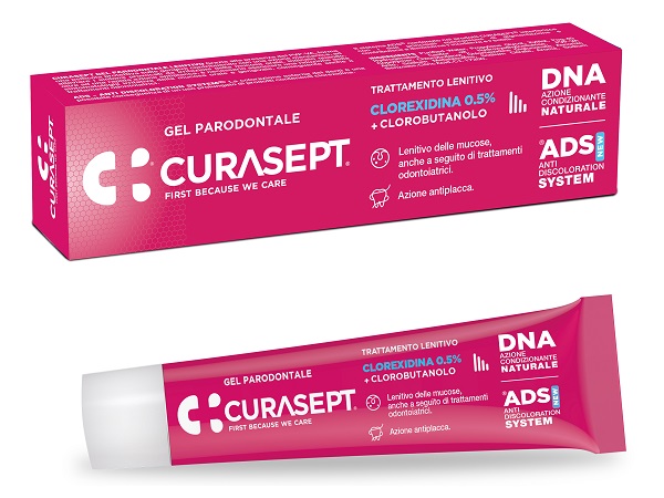CURASEPT GEL PARODONTALE ADS DNA TRATTAMENTO LENITIVO 30 ML - Newepa Srl