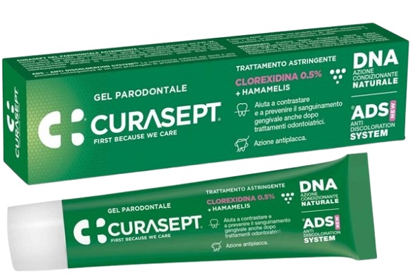 CURASEPT GEL PARODONTALE ADS DNA TRATTAMENTO ASTRINGENTE 30 ML - Newepa Srl