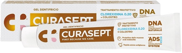 CURASEPT GEL DENTIFRICIO ADS DNA TRATTAMENTO PROTETTIVO 75 ML - Newepa Srl