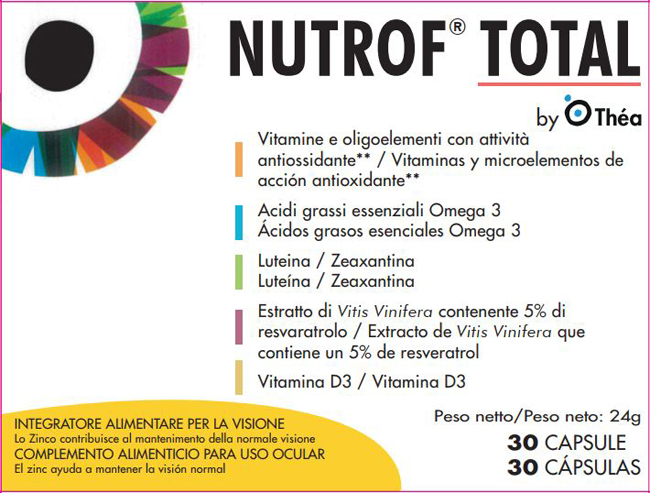 NUTROF TOTAL 30 CAPSULE - Newepa Srl