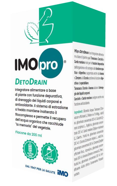 IMOPRO DETODRAIN 200 ML - Newepa Srl