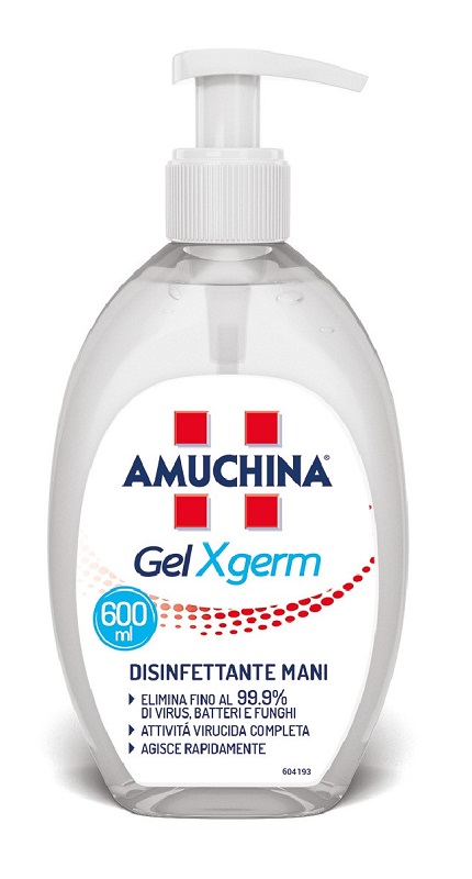 AMUCHINA GEL X-GERM DISINFETTANTE MANI 600 ML IT - Newepa Srl