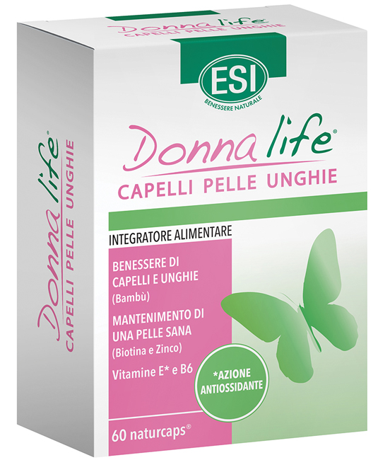 ESI DONNA LIFE CAPELLI PELLE UNGHIE 60 NATURCAPS - Newepa Srl