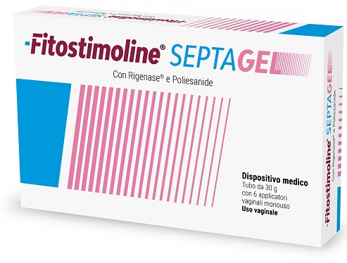 GEL VAGINALE FITOSTIMOLINE SEPTAGEL 30 G CON 6 APPLICATORI MONOUSO - Newepa Srl