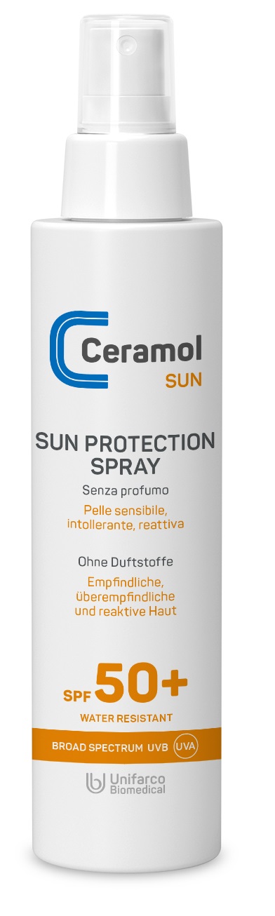 CERAMOL SUN PROTECTION SPRAY SPF50+ 150 ML - Newepa Srl