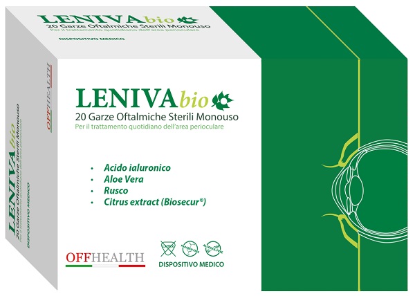 LENIVA BIOSECUR GARZE OFTALMICHE 20 PEZZI - Newepa Srl
