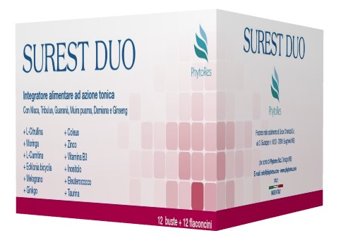 SUREST DUO 12 BUSTINE 9G + 12 FIALETTE 20ML - Newepa Srl