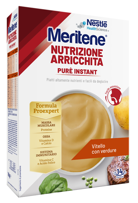 MERITENE PURE' INSTANT VITELLO CON VERDURE 1 KG - Newepa Srl