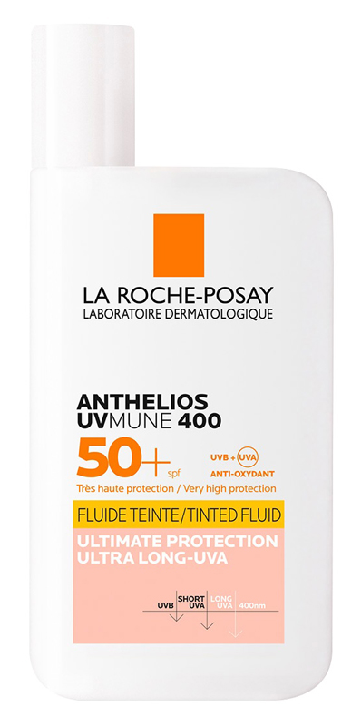 ANTHELIOS UVMUNE FLUIDO INVISIBILE SPF50+ COLORATO 50 ML - Newepa Srl