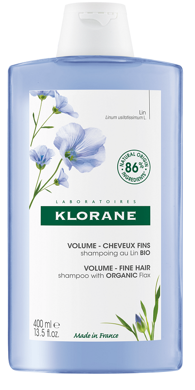 KLORANE SHAMPOO VOLUME FINE HAIR CON LINO 400 ML - Newepa Srl