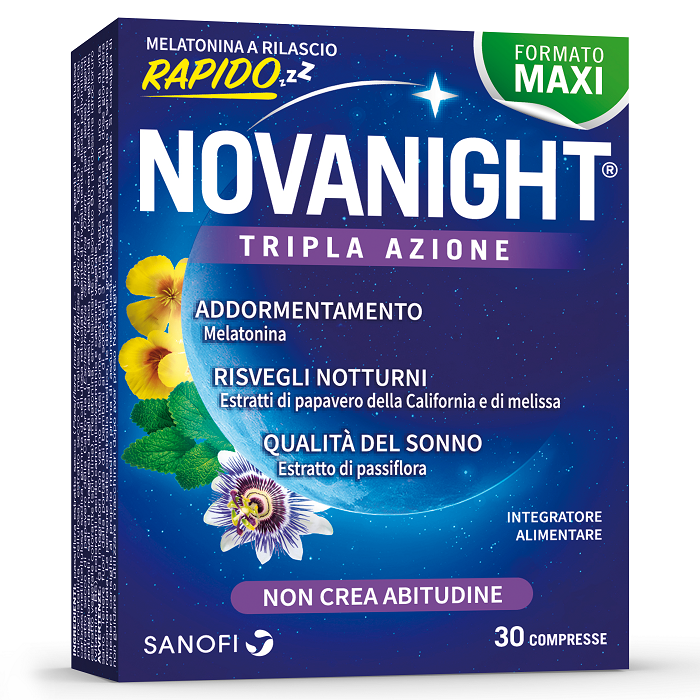 NOVANIGHT 30 COMPRESSE RILASCIO RADIDO NEW - Newepa Srl