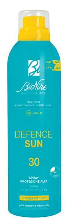 DEFENCE SUN SPRAY TRANSPARENT TOUCH 30 200 ML - Newepa Srl