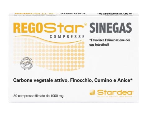 REGOSTAR SINEGAS 30 COMPRESSE - Newepa Srl