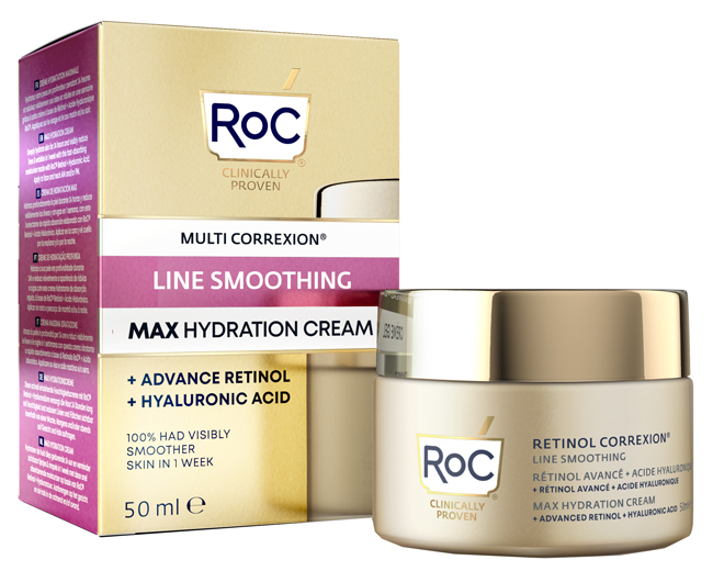 ROC RETINOL CORREXION LINE SMOOTHING CREMA VISO 50 ML - Newepa Srl