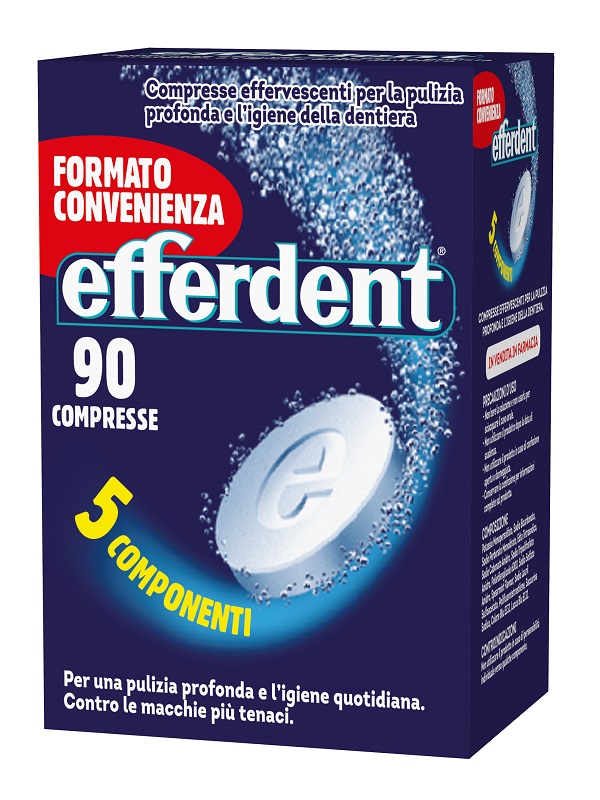 EFFERDENT 90 COMPRESSE EFFERVESCENTI - Newepa Srl