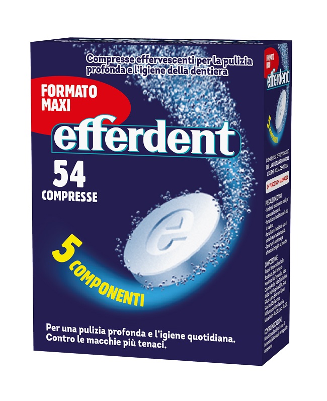 EFFERDENT 54 COMPRESSE EFFERVESCENTI - Newepa Srl