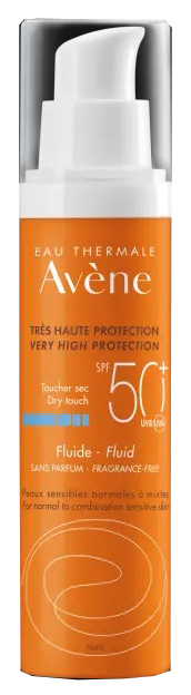 AVENE SOL FLUIDO SPF50+ SENZA PROFUMO NUOVA FORMULA 50 ML - Newepa Srl