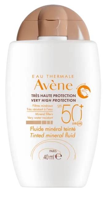 AVENE SOL FLUIDO MINERALE SPF50+ COLORATO NUOVA FORMULA 40 ML - Newepa Srl