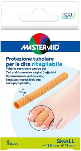 PROTEZIONE TUBOLARE MASTER-AID FOOTCARE RITAGLIABILE 15 CM 15 MM SMALL C6 - Newepa Srl