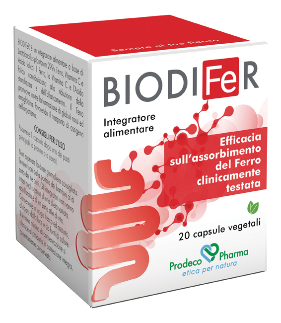 BIODIFER 20 CAPSULE VEGETALI - Newepa Srl