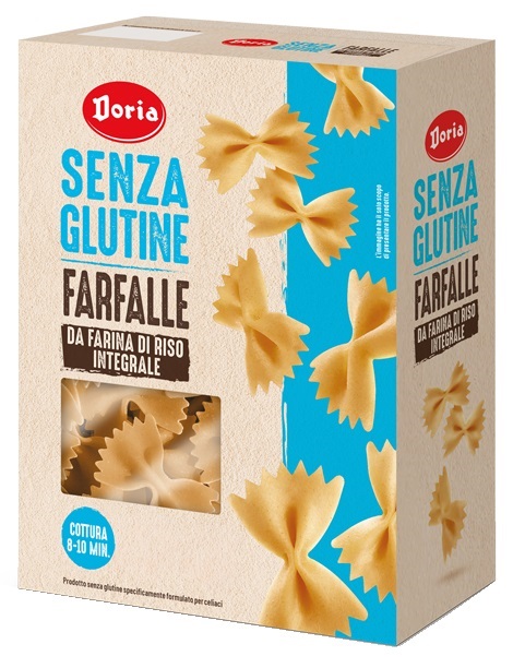 DORIA FARFALLE INTEGRALI 400 G - Newepa Srl