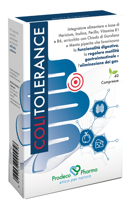 COLITOLERANCE 40 COMPRESSE - Newepa Srl