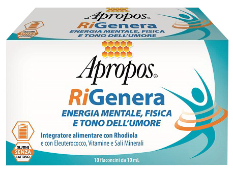 APROPOS RIGENERA ENERGIA FISICA E MENTALE 10 FLACONCINI 10 ML - Newepa Srl