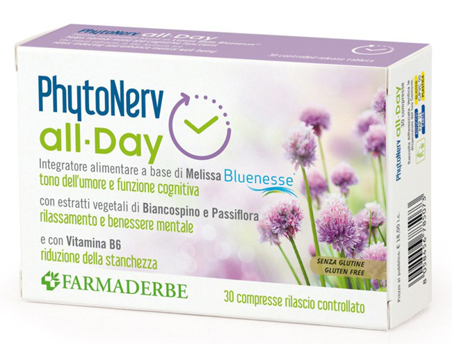 PHYTONERV ALL DAY 30 COMPRESSE - Newepa Srl