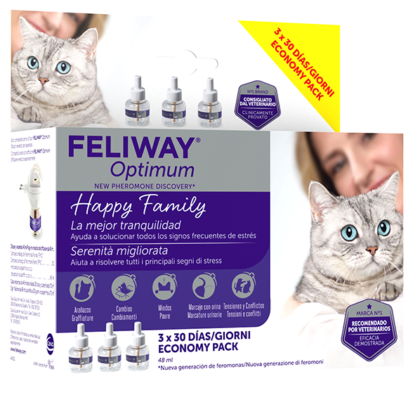 FELIWAY OPTIMUM REFILL 3X48 ML - Newepa Srl